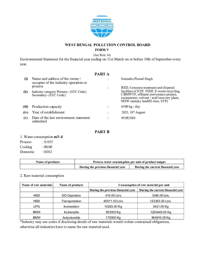thumbnail of Online SNG Env. Statement (Form V) 24-25